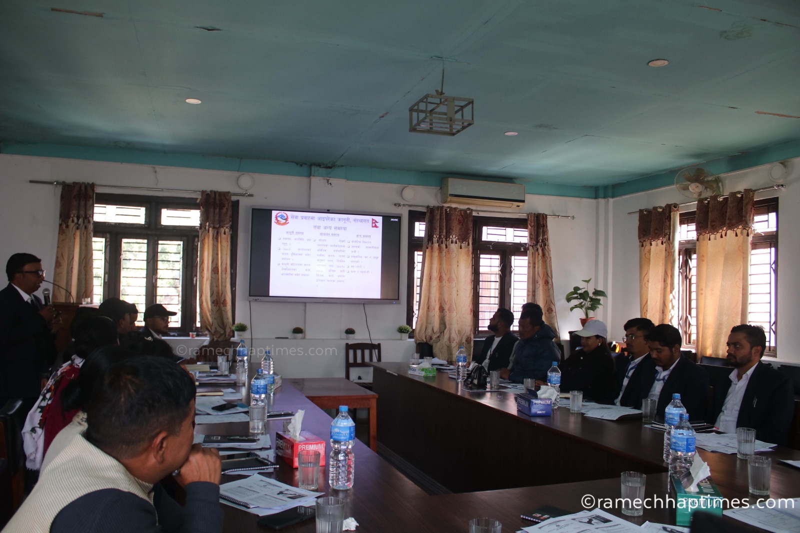 प्रादेशिक  कार्यालयहरुको प्रगति समिक्षा,आ.व २०८२/८३